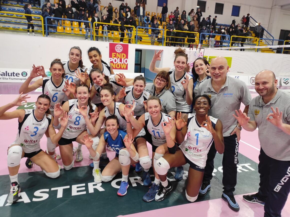 Volleyball Sant’Elia– Itas Ceccarelli Group  0-3